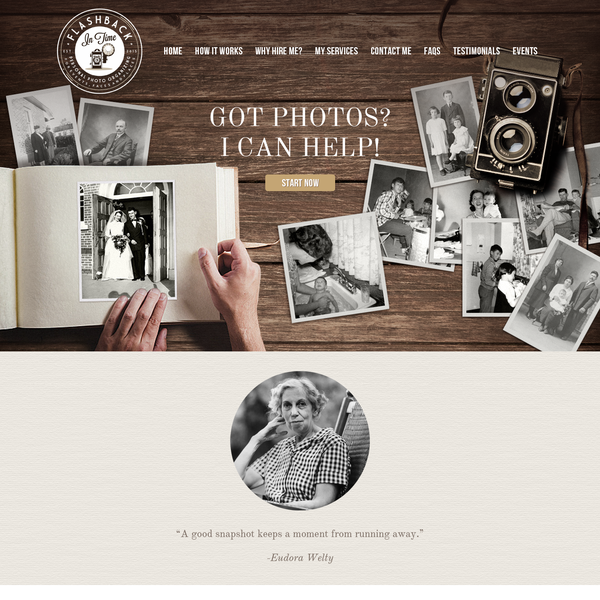 Flashback In Time Photograph Organizing