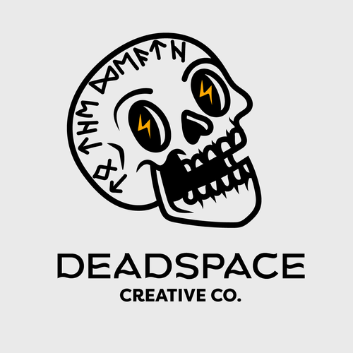 I need a sick hand drawn/sticker style skull logo Design by Ashley Cannuli