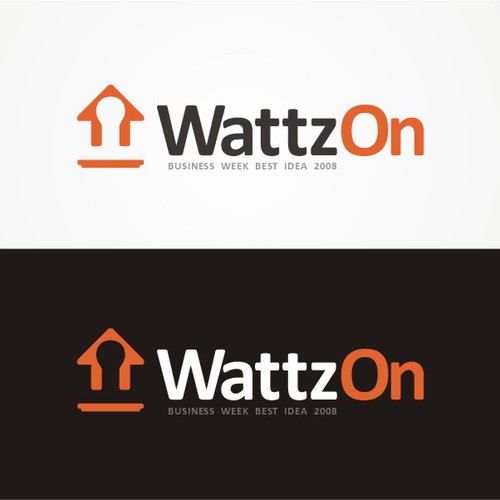 Help WattzOn (BusinessWeek Best Idea 2008) with a new logo Design by dessloch