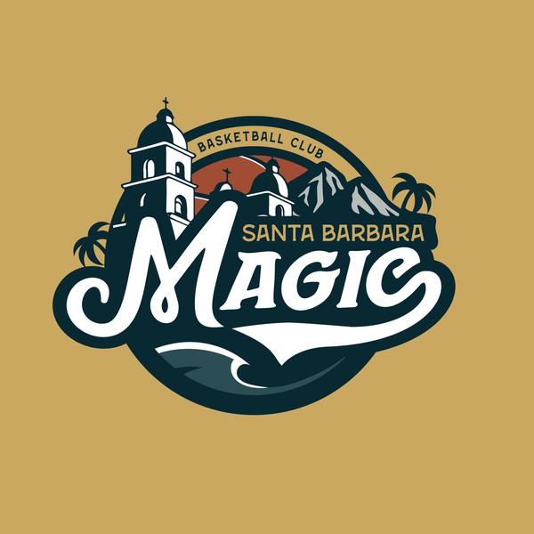Design by SKI 14 titled "Logo for santa barbara magic"