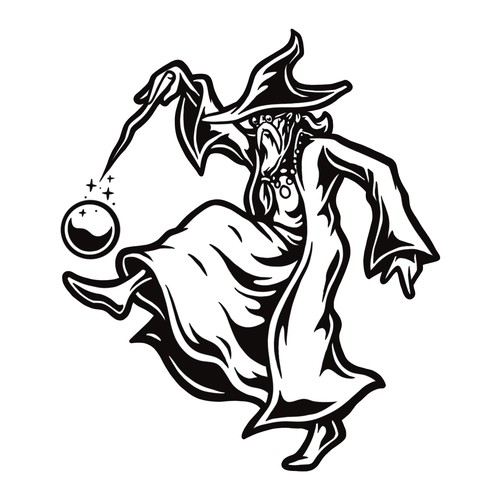 Soccer Wizard Cartoon Diseño de mbutzgambutz