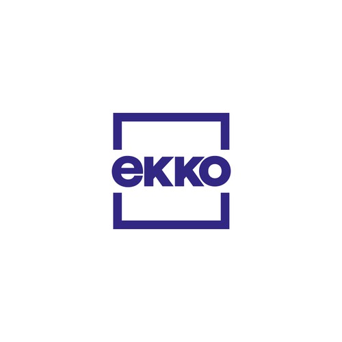 SIMPLE LOGO - ekko Letters then dm after Design by JMD1