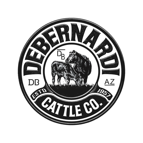Unique Western Cattle Brand Design by DataDesign99d