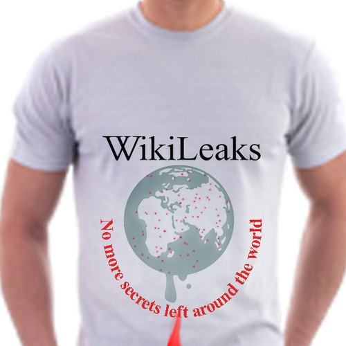 New t-shirt design(s) wanted for WikiLeaks Diseño de kirandbird