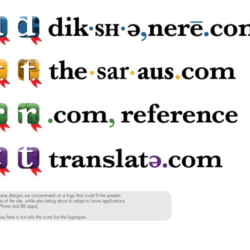 Dictionary.com logo Diseño de defind