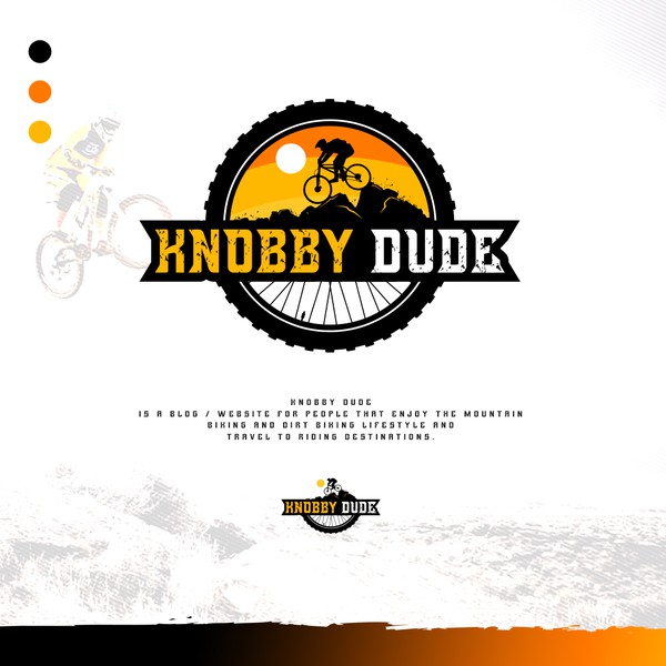 Logo design for knobby dude