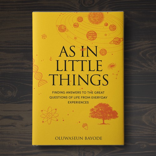 Nature Image, Minimalist Book Cover for Self-Help Spiritual Book Réalisé par Aaniyah.ahmed