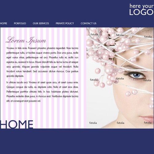 1-3 Page Website Template Design von anndrea