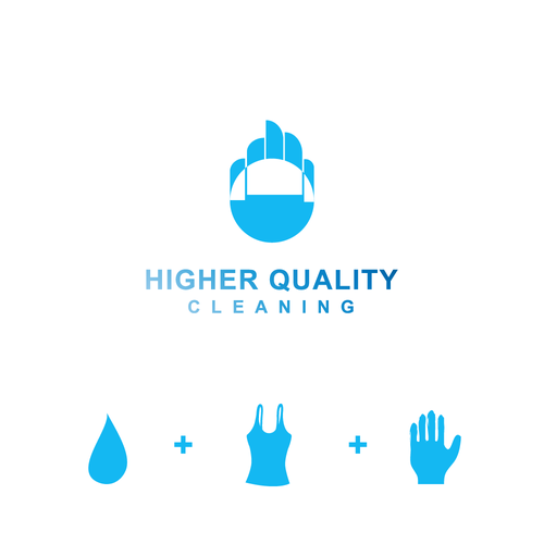 Eye catching logo design for cleaning business Design réalisé par logo studio11