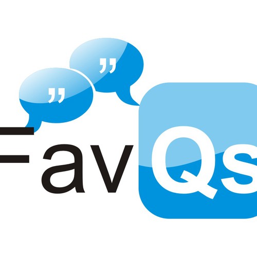 FavQs Logo Diseño de moonshine