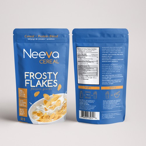 SIMPLE Yet FUN Pouch Design for On-The-Go CEREAL Design von SRAA