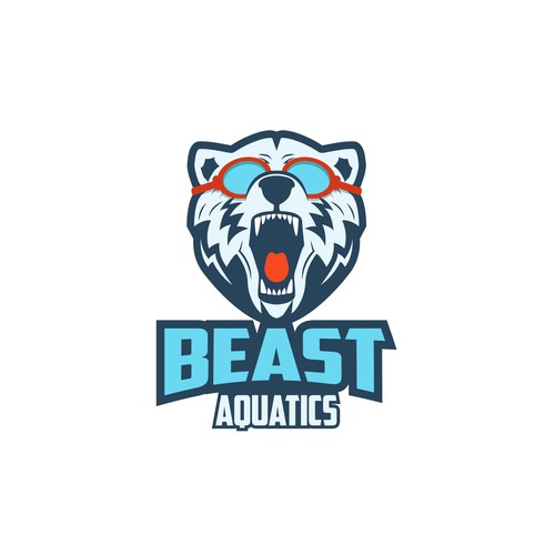 Strong, athletic Yeti design for a new team! Design by Creafyx