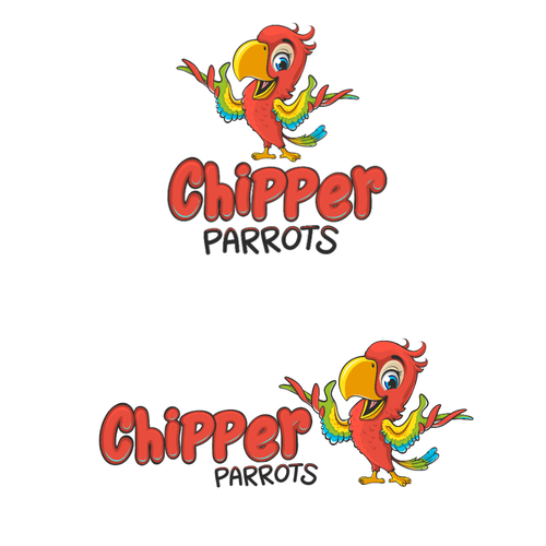 Designs | Chipper Parrots needs a fun logo for pet parrot lovers | Logo ...