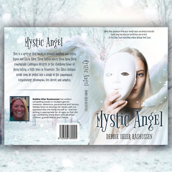 Mystery thriller book concept for Mystic Angel 