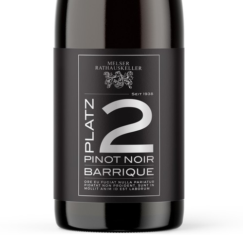 Design the label of an exclusive wine for our new inspiring wine bar Réalisé par ADD778