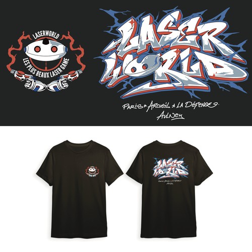 Proposition sur un concours de T-shirt, réalisée par Dezeight.