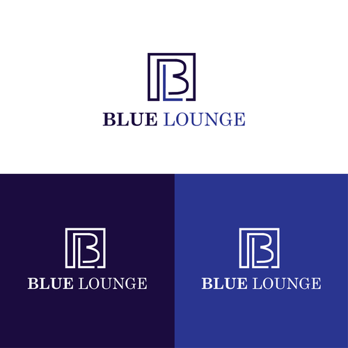 Blue lounge makeover Design by NINA GRAPHIX