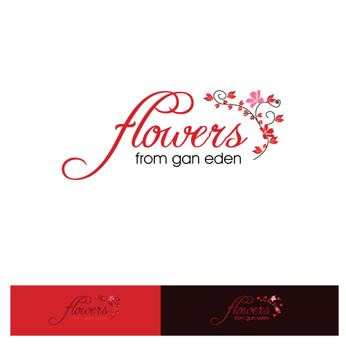 Help flowers from gan eden with a new logo Réalisé par Gobbeltygook