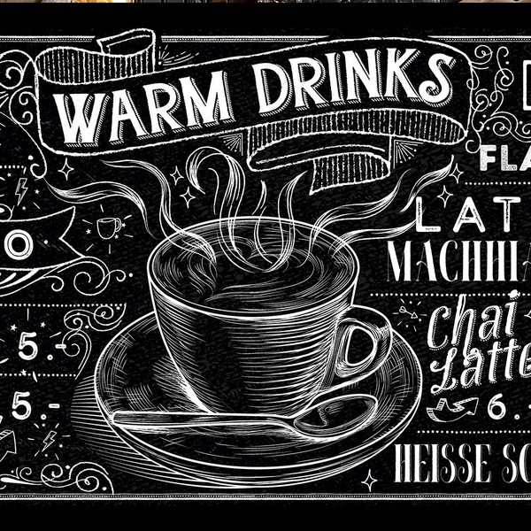 4 big boards, Florian caffe & bar