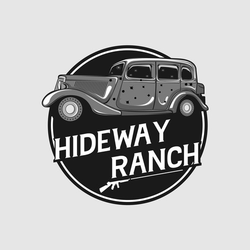 Bonnie and Clyde* Hideaway Ranch Logo/Brand design! Design by Fast Studio⚡