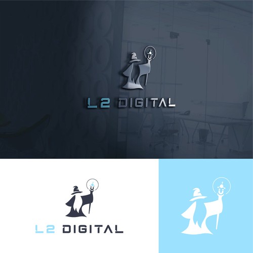 L2 Digital Logo Design by Brand Hero