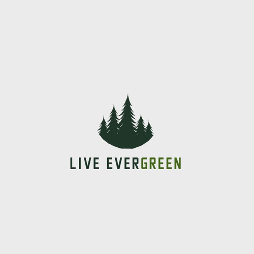 Design Evergreen Logo Request por Free.Man