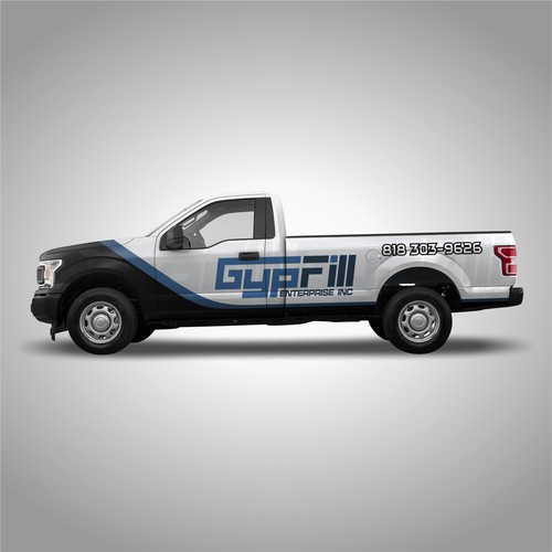 trucks wrap design Design by Bogi_Graphics