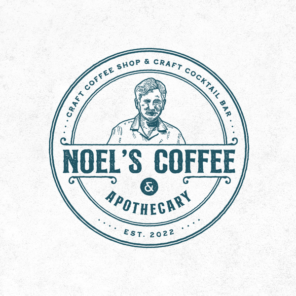 A vintage logo for coffee shop