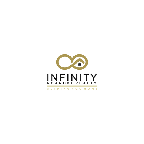 Classy, Sleek, Semi-Modern, Clean, branding/logo for new Real Estate team "Infinity Roanoke Realty" Design by H O L Y D A Y