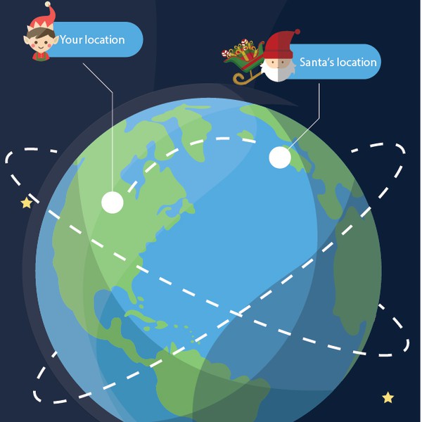 Design by Chlyang titled "Mobile application design for Christmas "