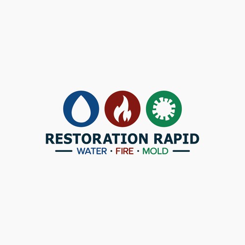 Logo for Restoration company! Design by Roy_A
