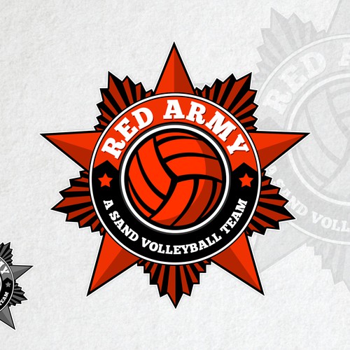 Create a cool, intense, captivating and intimidating logo for a Sports Team - RED ARMY Design by WebSky☁️