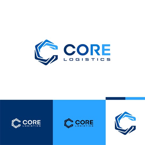 Core Logistics Revamp Logo Design by The Last Hero™