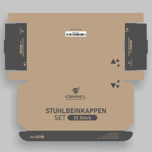 High quality packaging design for a young & dynamic startup company from Germany!!! Design by atensebling