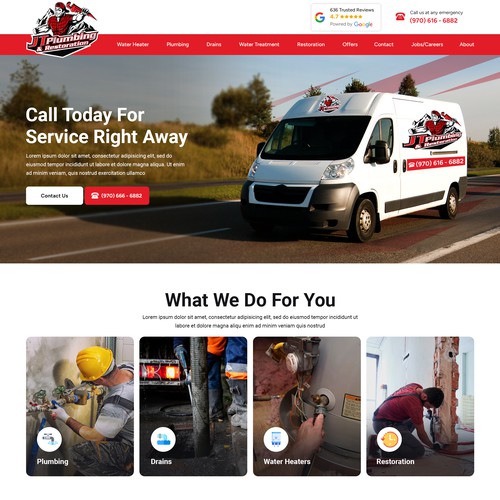 BUSINESS VISION & CORE VALUES - TWO PAGE CONTEST Design by Designer's Spot