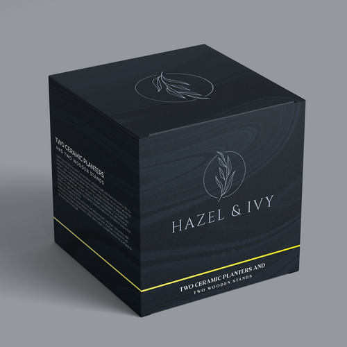 High end mid century modern planter and stand elegant box design Design by Purushotham49