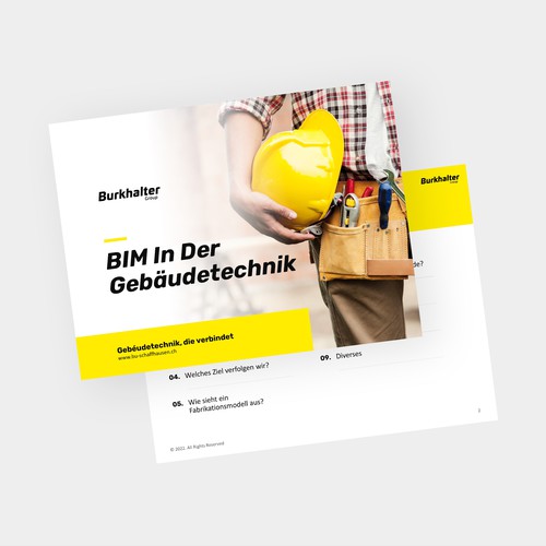 PowerPoint template contest entry by Rockslide