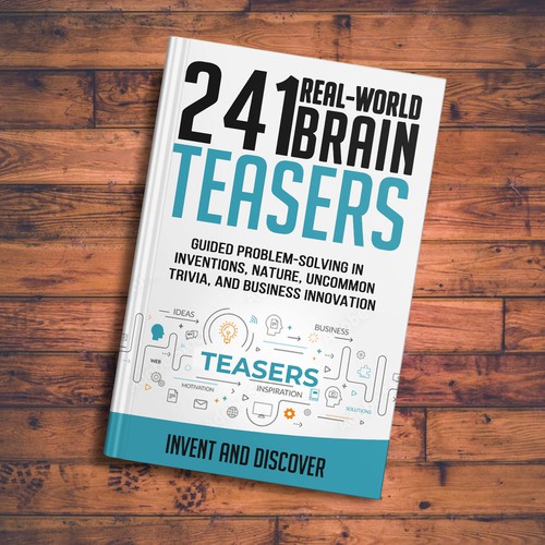 Book Cover - Creativity, Innovation, Inventions, Lateral thinking Design by Zahari Studio