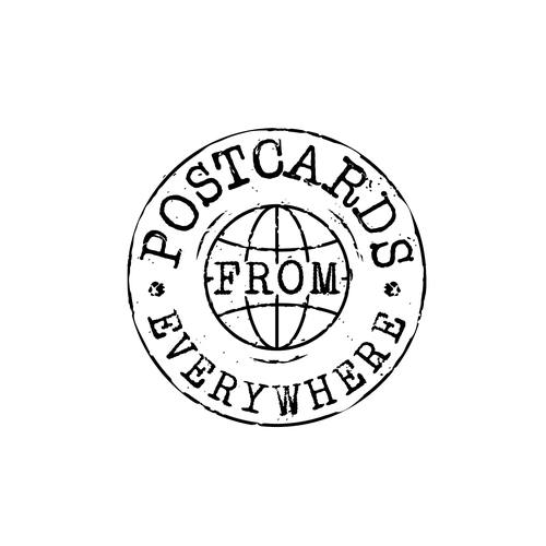 Postcards from Everywhere Logo Design by Branka lvdl