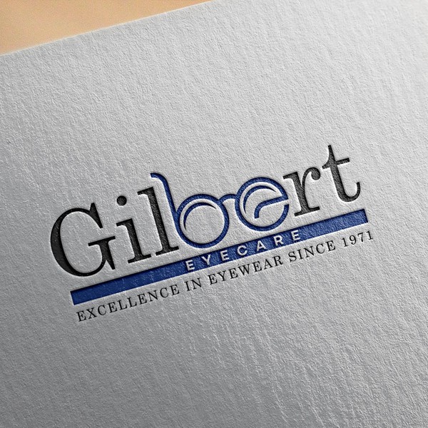 Design by Gayane79 titled "Gilbert Eyecare — Design a world class logo for the worlds best optometric practice in Virginia"