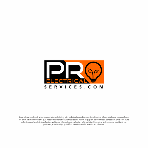 we need a powerful logo to attract customers whit electrical projects or needs Design by RikiArt