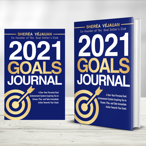 Design 10-Year Anniversary Version of My Goals Journal Design by praveen007