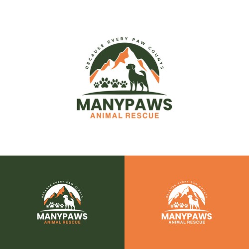 ManyPaws Animal Rescue Design by brancut_yuk