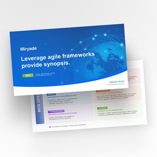 PowerPoint template contest entry by Rockslide