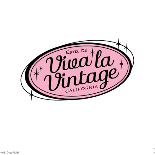 Update logo for Vintage clothing & collectibles retailer for Viva la Vintage Design by Diggitigirl ♥
