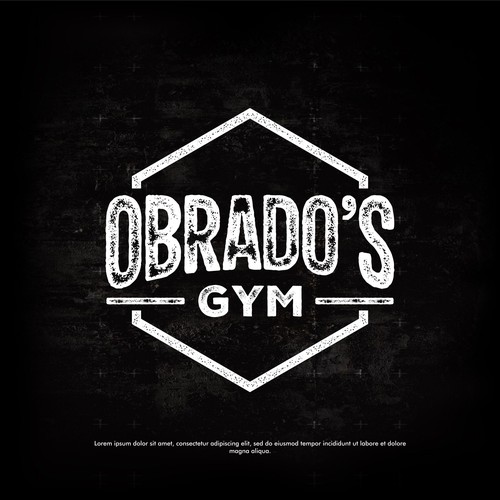 Logo for a Gym Design by Dirtymice