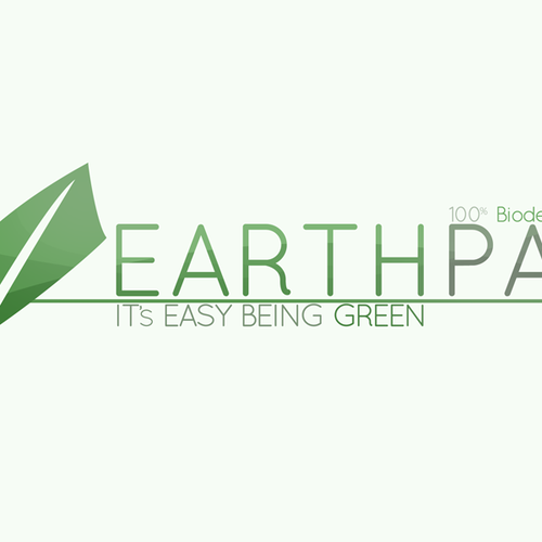 Design di LOGO WANTED FOR 'EARTHPAK' - A BIODEGRADABLE PACKAGING COMPANY di Entherman