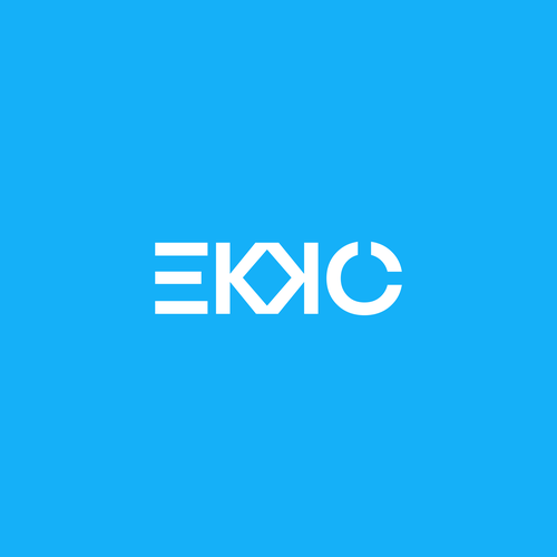 SIMPLE LOGO - ekko Letters then dm after Design by mloeberz™