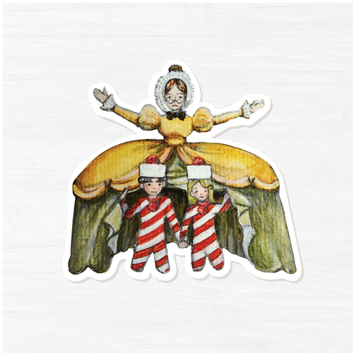 Design a Beautiful Nutcracker Sticker Design by Ange!a