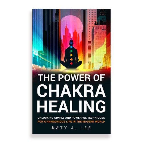 🔥🔥-=  UNIQUE CHAKRA HEALING KDP Ebook Cover =- 🔥🔥 Design by elQue.design